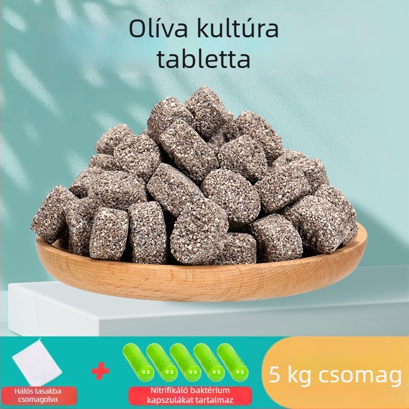 Naichong kerámia akváriumi szűrőanyag baktériumkultúrával, nano-kő szűrő és biokémiai golyók