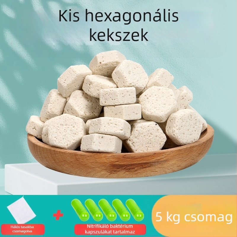 Naichong kerámia akváriumi szűrőanyag baktériumkultúrával, nano-kő szűrő és biokémiai golyók