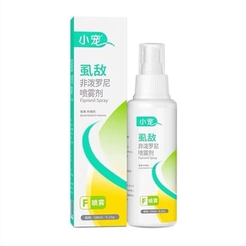 Small pet bolha- és kullancs spray kutyáknak és macskáknak, külső parazitamentesítés, univerzális használat, 48 darabos doboz, 30 g tömeg