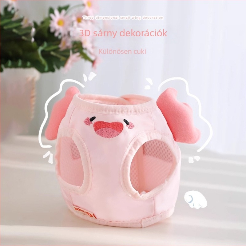 Mellény-stílusú hám macskáknak és kisméretű kutyáknak, poliészter, fix méret