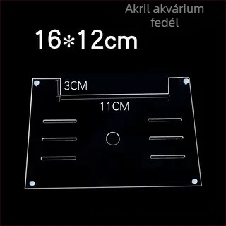 Akril akvárium fedél, nem toxikus, átlátszó, lélegző, anti ugrás, kristályfedél (Anyag: Akril; Tömeg: 50; Kategória: Akváriumi felszerelés)
