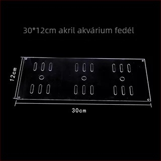 Akril akvárium fedél, nem toxikus, átlátszó, lélegző, anti ugrás, kristályfedél (Anyag: Akril; Tömeg: 50; Kategória: Akváriumi felszerelés)