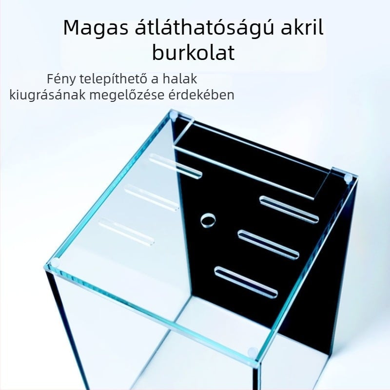 Akril akvárium fedél, nem toxikus, átlátszó, lélegző, anti ugrás, kristályfedél (Anyag: Akril; Tömeg: 50; Kategória: Akváriumi felszerelés)