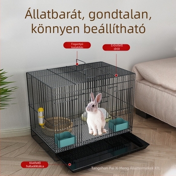 Paiximeng nyúlketrec - Anyag: Drót; Termék kategória: háziállat ketrec