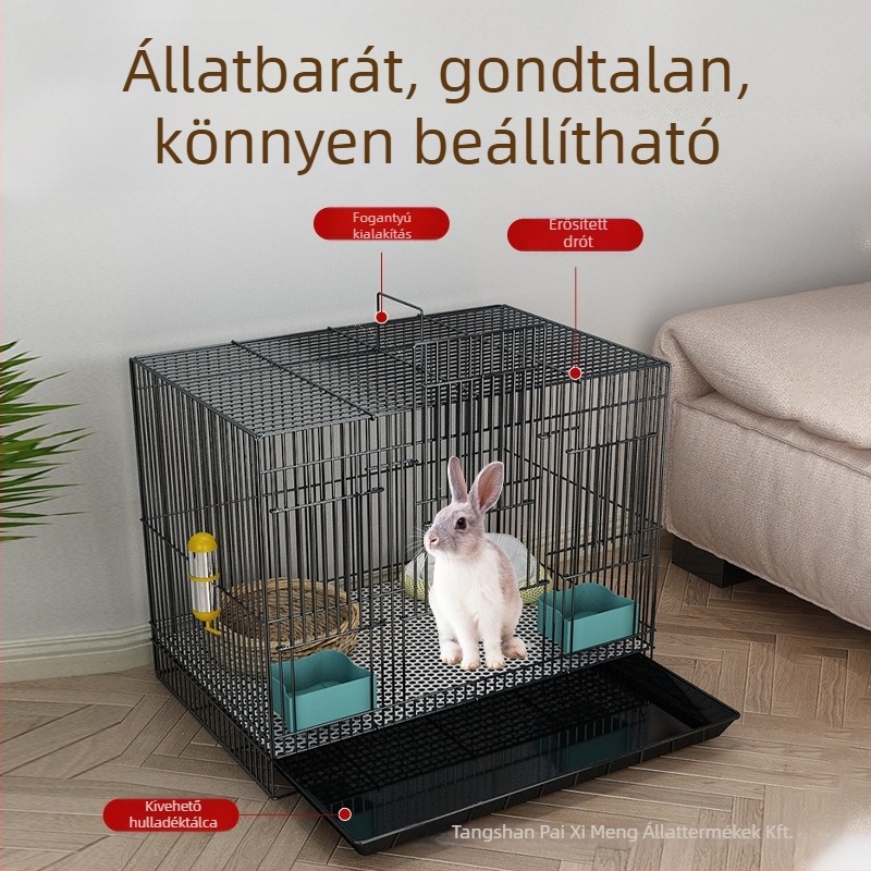 Paiximeng nyúlketrec - Anyag: Drót; Termék kategória: háziállat ketrec