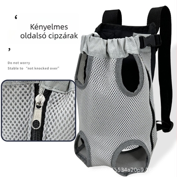 Bella league háziállat-hátizsák – nejlon, légáteresztő háló, hordozó kutyáknak és macskáknak