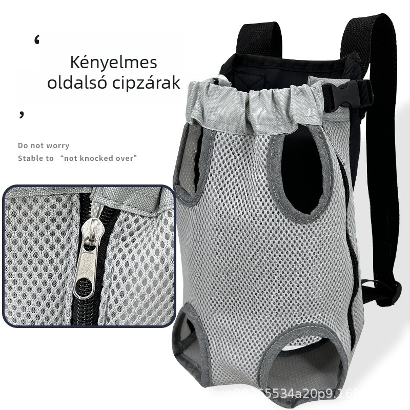 Bella league háziállat-hátizsák – nejlon, légáteresztő háló, hordozó kutyáknak és macskáknak