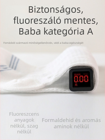 Gyerek zokni nyárra, ultra vékony, szúnyogmentes, hosszú cső, cartoon mintával