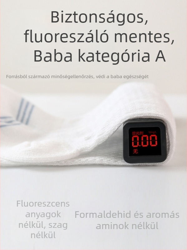 Gyerek zokni nyárra, ultra vékony, szúnyogmentes, hosszú cső, cartoon mintával