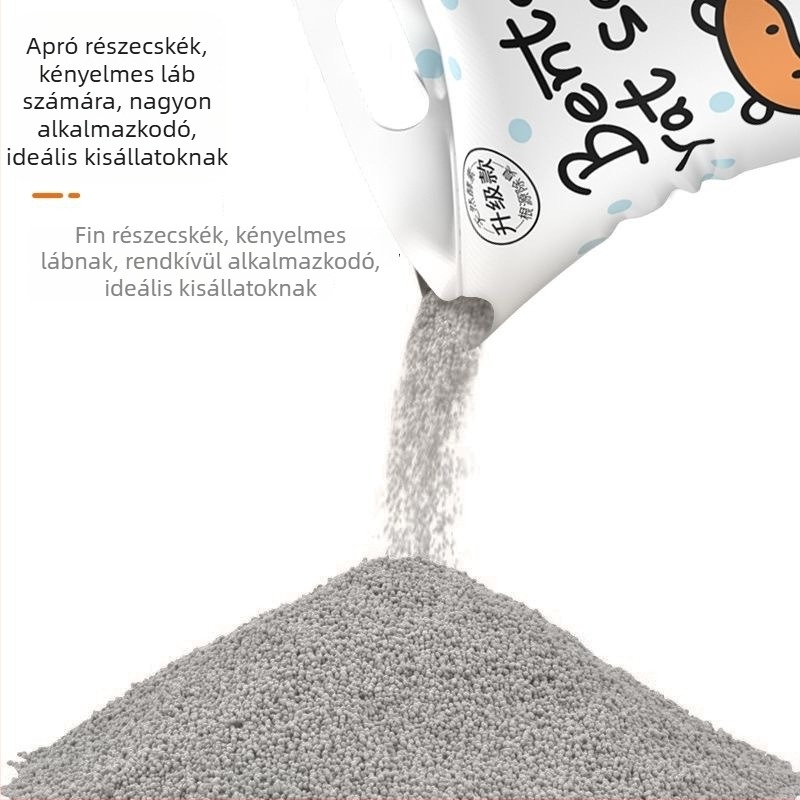 Hamster toalett aljzat dezodoráló, pormentes, univerzális, márka Biyi Qi, környezetbarát dezodorálás