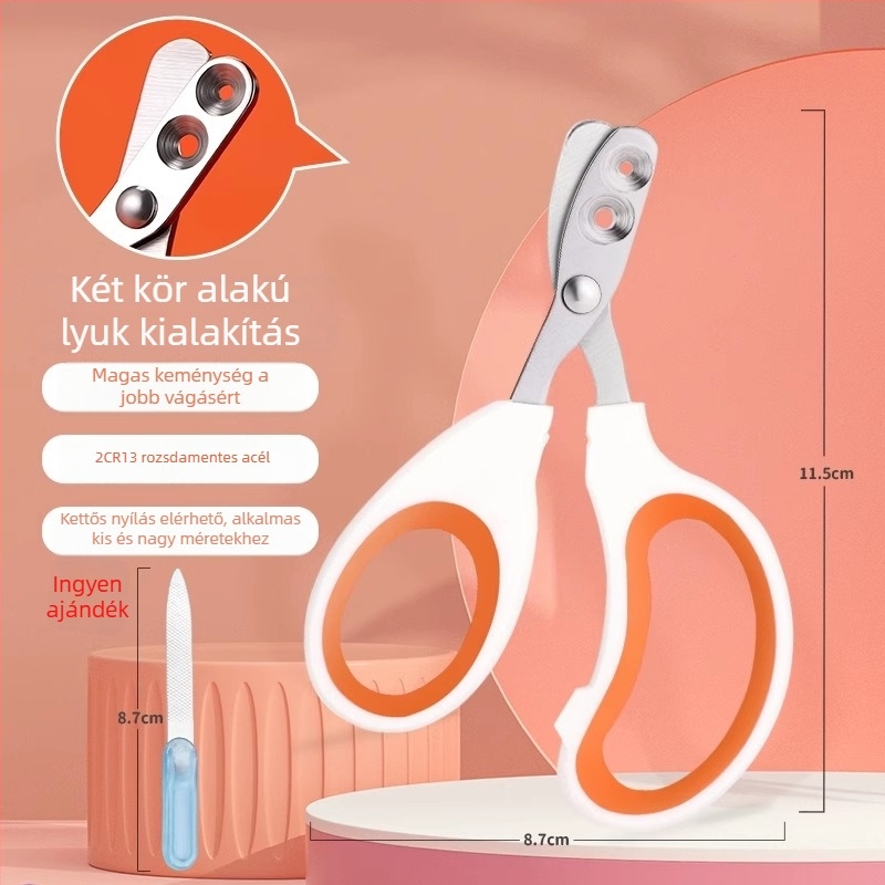 Háziállatok körömvágója – macskák, nyulak és kutyák számára – akadálymentes design – körömvágó eszköz – Guanzhoumu