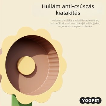 Hamster futókerék, műanyag, eredet: Shandong, tömeg: 1, dobozban 10 darab, márka Demon pet notes