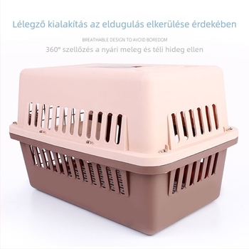 Moto pet ABS kemény falú állat szállító táska kutyáknak és macskáknak, nagy kapacitás