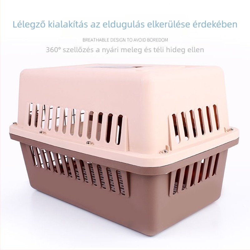 Moto pet ABS kemény falú állat szállító táska kutyáknak és macskáknak, nagy kapacitás