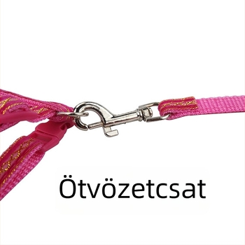 Macska I-formájú mellkasi hám, szövet, Fengpei, bővíthető dizájn