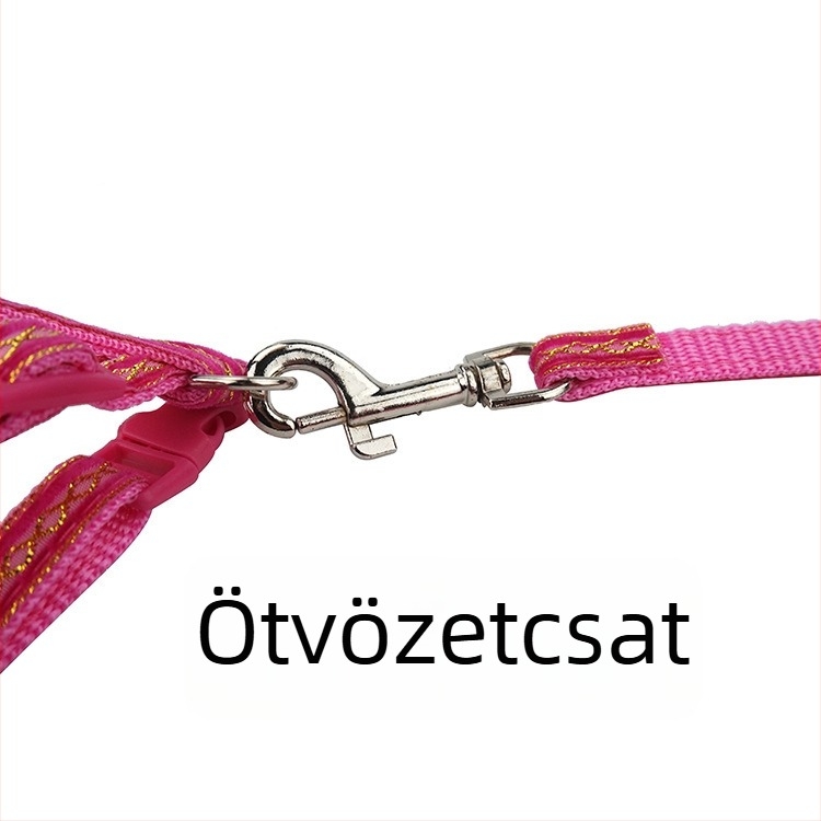 Macska I-formájú mellkasi hám, szövet, Fengpei, bővíthető dizájn