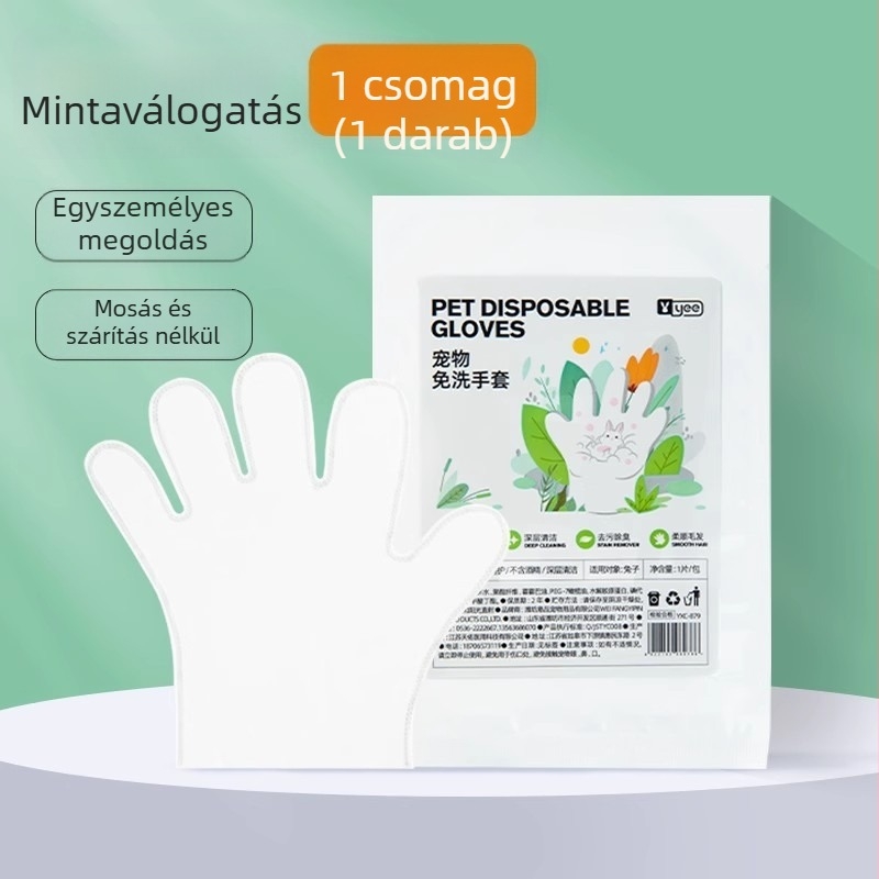 yee egyszer használatos kesztyűk háziállatok ápolásához, anyag: textil, eredet: Shandong, márka: yee, alkalmas nyulak számára