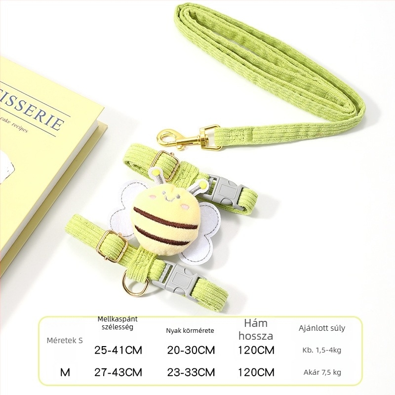 Nylon macska hám I-alakú mellkasi pánttal, állítható, nem visszahúzódó pórázzal, Yiwu eredetű, Jiawang yimiao márka