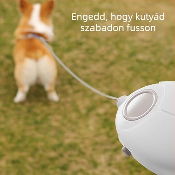 ABS anyagú behúzható kutyapóráz, kötél jellegű, 200 darabos csomag.