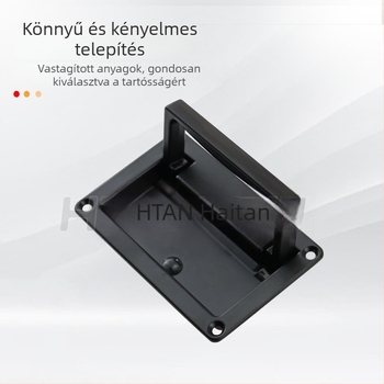 Haitan LS702 Panel fogantyú szekrényekhez, rejtett szerelés, cinkötvözet, homokkrómozás