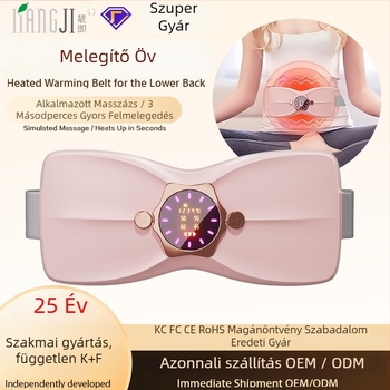 Töltéses infravörös fűtéses masszázsöv Ng-708, 4 sebesség, 50–65°C, 410 g