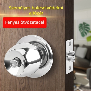 Nemes acélból készült golyózár fa ajtókhoz, modell 568, modern egyszerű stílus