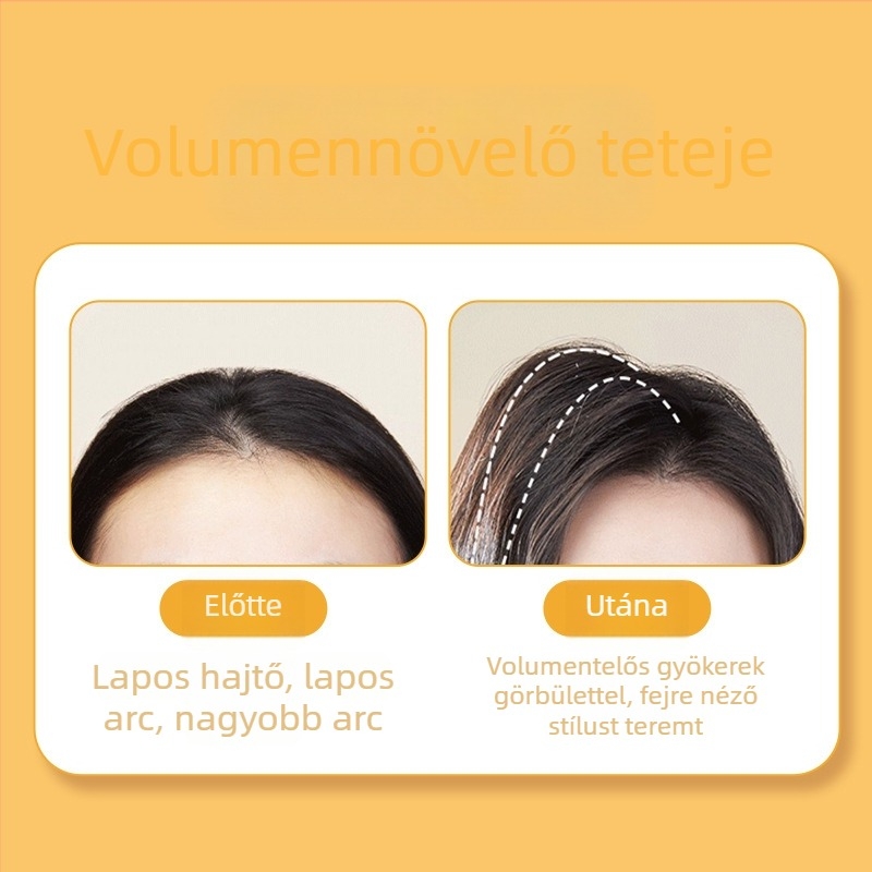 Marianne göndörítővas klipsz-készlettel dús fürtökhöz, nylonból, modell 9069