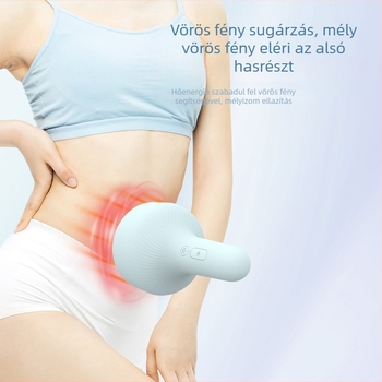 Bianstone hasi masszírozó készülék, gyúró funkcióval, beépített lítium akkumulátor, gombos vezérlés, 6 mód + piros fény, súly 369 g