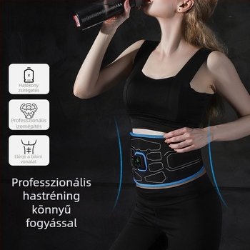 EMS hasi edző – újratölthető, számítógépes vezérlés, 8+ masszázsfej, lépcsőzetes sebesség, vibrációs masszázs