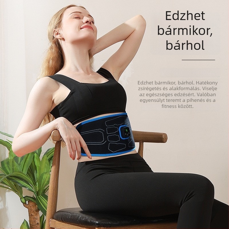 EMS hasi edző – újratölthető, számítógépes vezérlés, 8+ masszázsfej, lépcsőzetes sebesség, vibrációs masszázs