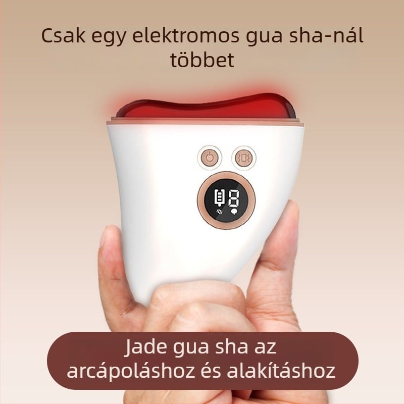 ZM4029 Elektromos melegítő arc- és testmasszírozó, gombos vezérlés, ABS ház, 750 mAh akkumulátor