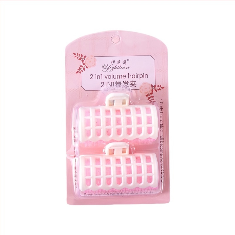 Lan xiang göndörvas — üreges, öntapadós göndörítő, rövid hajhoz, műanyag/gyanta, termékkód 1644