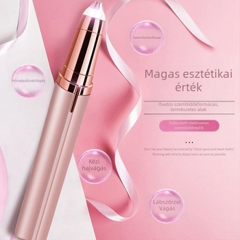 Elektronikus szemöldök-trimmel USB-tápellátású, hordozható, nem mosható vízzel, 40 g, nem összecsukható fogantyú