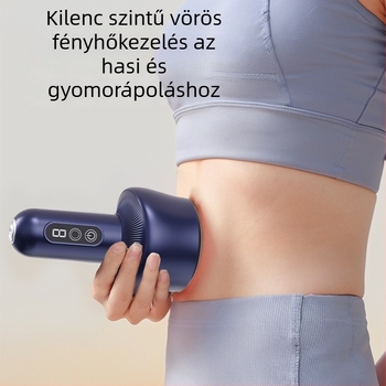 Elektronikus gua sha és vákuummasszírozó készülék, újratölthető, modell ZY-08, Zhouya Tianxing márka, érintéses és gombos vezérlés