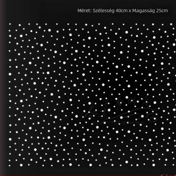 Vasalható kövecses mintázat – Gypsophila motívum, forró gyémánt vasalási dizájn; alkalmas ruházatra, cipőkre, sapkákra, táskákra és lakás­textí­lekre.