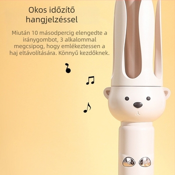 Automatikus hajgöndörítő ionos hajápolással, turmalin-kerámiás fűtőelem, 15 lépcsős hőmérsékletszabályozás, 29 W, 220 V