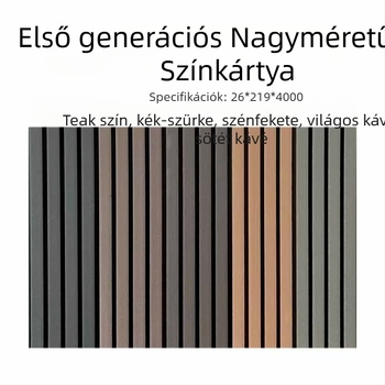 WPC műanyagfa kültéri falpanelek a kerthez; stílus: mintás, modern egyszerűség; kiváló hangszigetelés, kiváló hővezetés; szerelési szolgáltatások elérhetők.