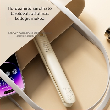 Hajvasaló állítható hőmérséklettel, kíméli a hajat, nedves és száraz hajra egyaránt, alacsony teljesítményű, frufli formázó eszköz