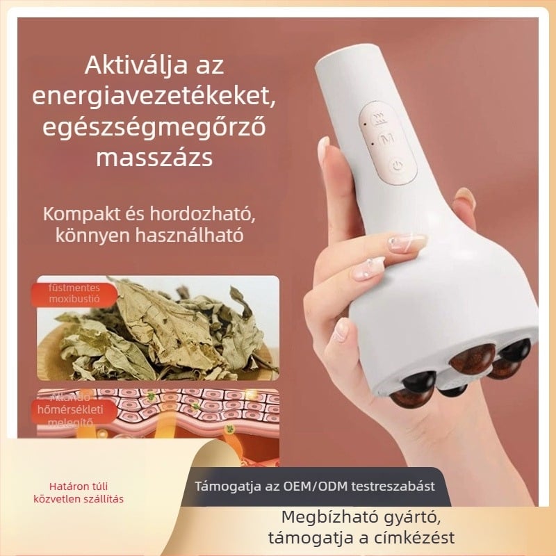 Little rabbit XYT2028 hasi masszírozó melegkompressziós és pulzáló masszázs funkcióval, akkumulátoros működés, gombos vezérlés