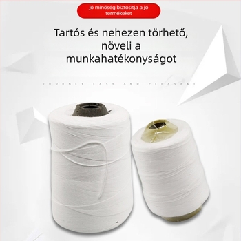 Jingming Yang márkájú pamut varrófonal építéshez — pamutszálas varrócérna textíliákhoz, ruházathoz, otthoni textilekhez, hímzéshez és varráshoz