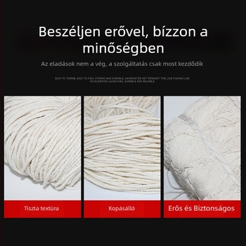 Jingming Yang márkájú pamut varrófonal építéshez — pamutszálas varrócérna textíliákhoz, ruházathoz, otthoni textilekhez, hímzéshez és varráshoz