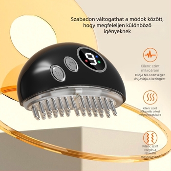 Meridián masszírozó L9 – újratölthető teljes test masszázó eszköz, ABS ház, 4 sebesség, 500 mAh akkumulátor, gombos vezérlés