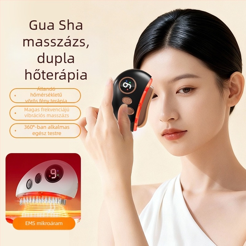 Meridián masszírozó L9 – újratölthető teljes test masszázó eszköz, ABS ház, 4 sebesség, 500 mAh akkumulátor, gombos vezérlés