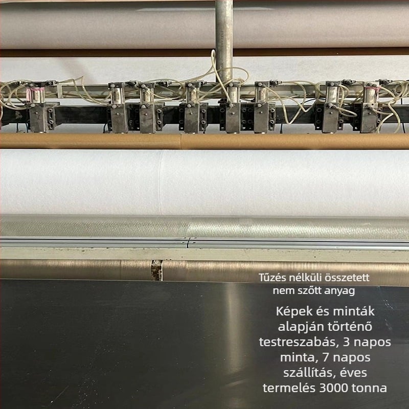 Autófedélzeti kompozit tűvarrott nemszövött anyag; poliészter; tűzálló és magas hőmérséklet-állóság; alkalmas ruházati bélésre és tároló/csomagoló anyagként