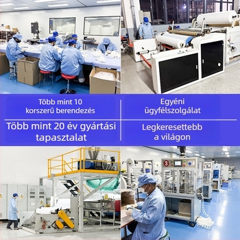 KN95 elektrosztatikus szűrőgyapot gázmaszkhoz, PP nemszőtt anyagból, GB szabvány