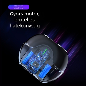 Forgófejes elektromos borotva, egyfejű modell T28, beépített újratölthető akkumulátor, 60+ perc üzemidő, 5W maximális teljesítmény, levehető mosható fej