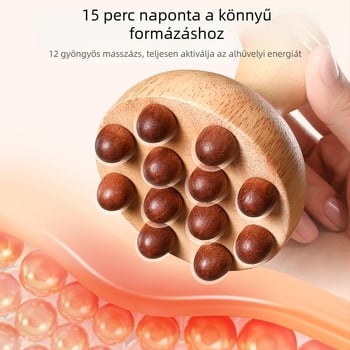 Meridian kefés masszírozó – Hasmasszírozó, eszköz a lábak ínai és inak masszírozására, pulzus tisztító készülék (Márka: Zhebao; Specifikációk: Regular; Tömeg: 200 g; Doboz: 100 db)