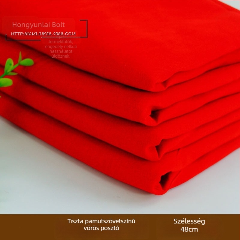 Esküvői dekorációhoz pamutvászon, 100% pamut, festés, építési célú felhasználás, tavasz–nyár, Hongyun márka