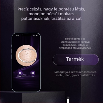 HD látható akne tű elektromos pórustisztító – HWQ038, por tisztító készülék, CE RoHS FCC tanúsítványok, 2023-ban bemutatva, ház: elektropolírozás és homokfúvás