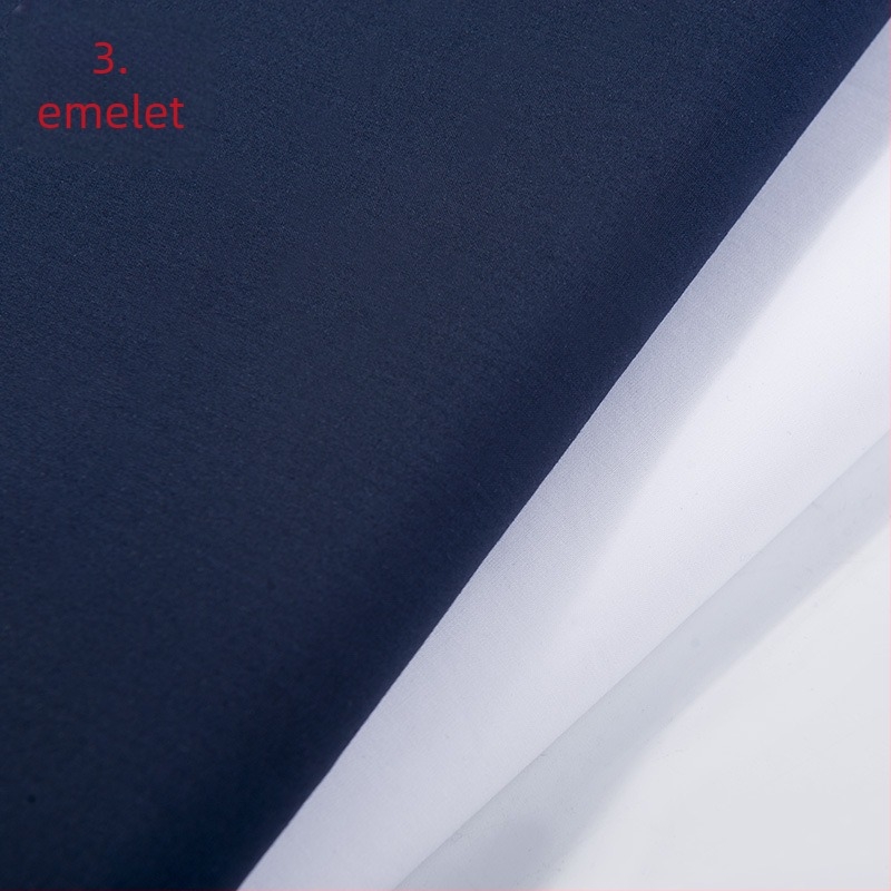 Poplin anyag - 100% pamut, 60s magas sűrűség, festett, Tencel-szerű pamut, alkalmas ingekhez és ruhákhoz